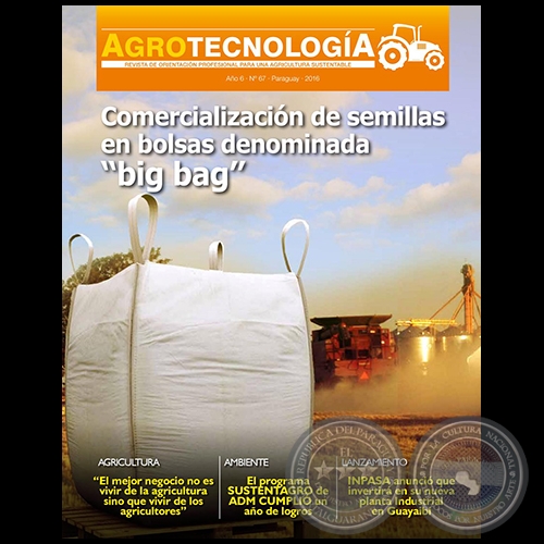 AGROTECNOLOGA Revista - AO 6 - NMERO 67 - AO 2016 - PARAGUAY
